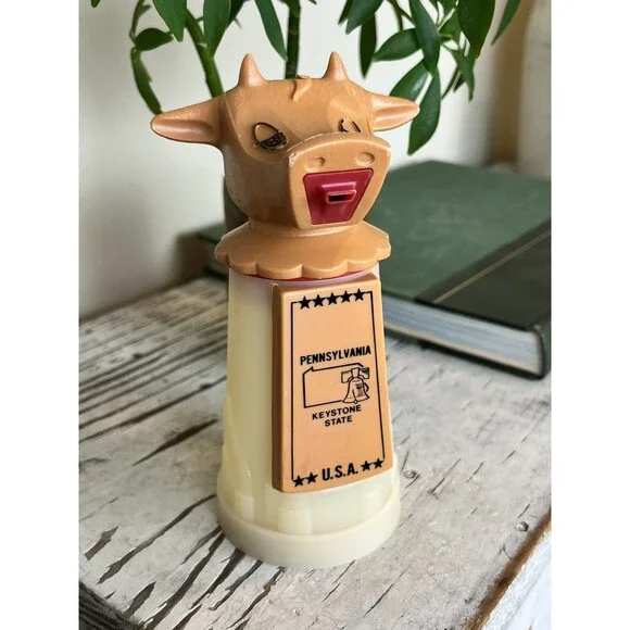 Rare Whirley Industries 1960 - 1970's Moo-Cow Pennsylvania Creamer / Country - Picture 1 of 11